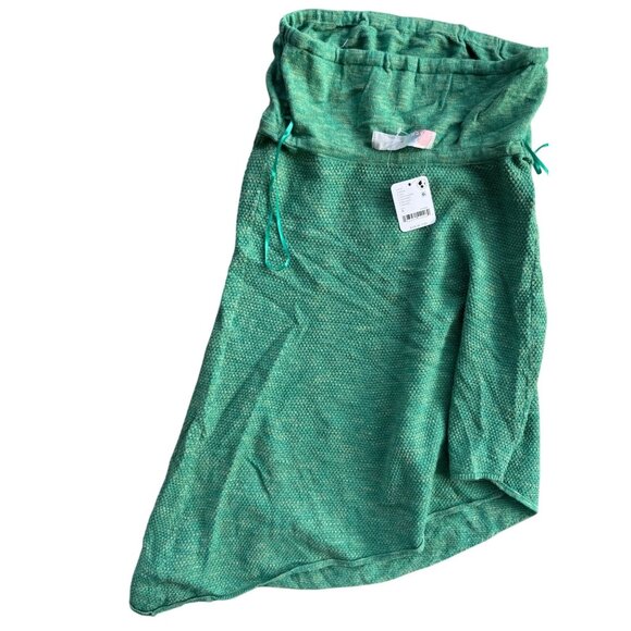 Free People FP Beach Vivid strapless, asymmetrical flowy knit top Size Small - Picture 11 of 12